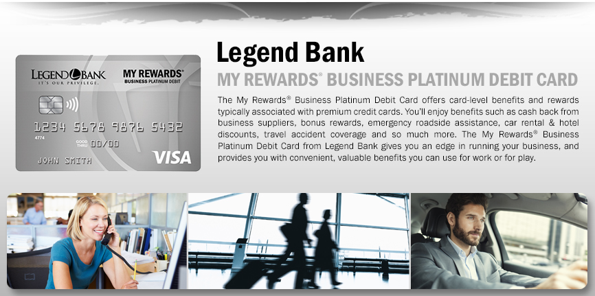 My Rewards&#174; Business Platinum Debit Card