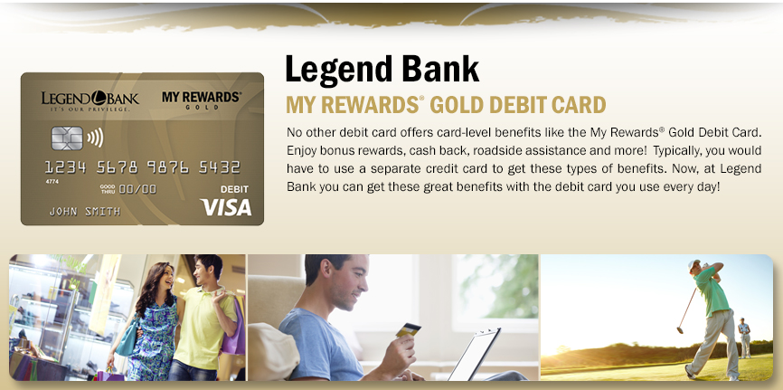 My Rewards® Gold Debit Card