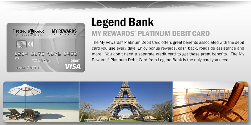 My Rewards® Platinum Debit Card
