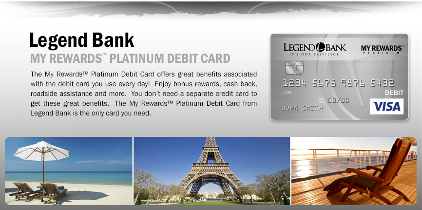 My Rewards™ Platinum Debit Card
